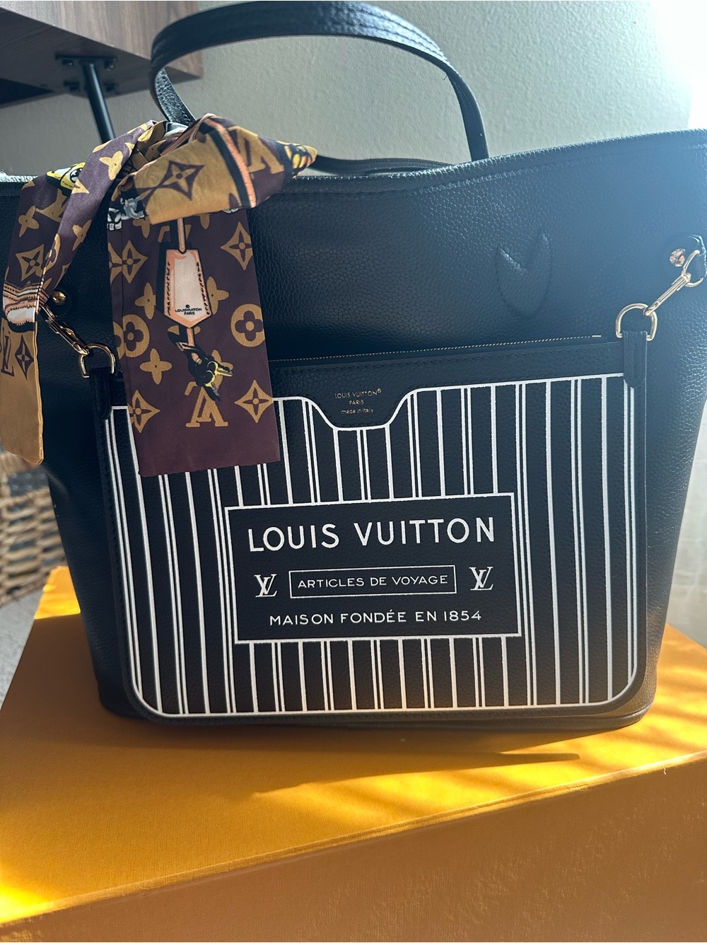 Louis Vuitton Neverfull Inside Out MM Bag